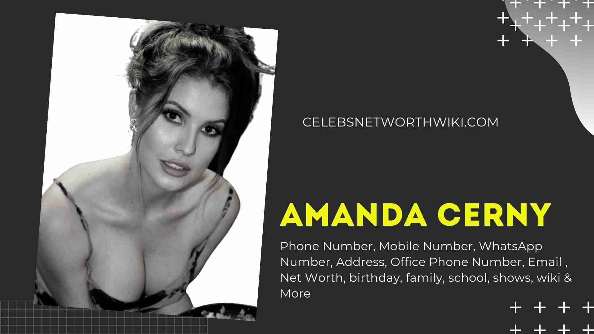 Amanda Cerny Phone Number Texting Number Contact Number Mobile.