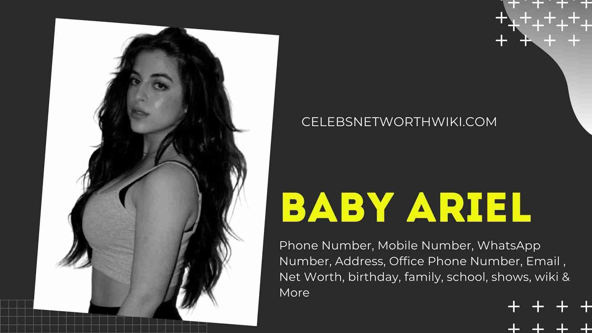 Baby Ariel Number Contact Number Mobile