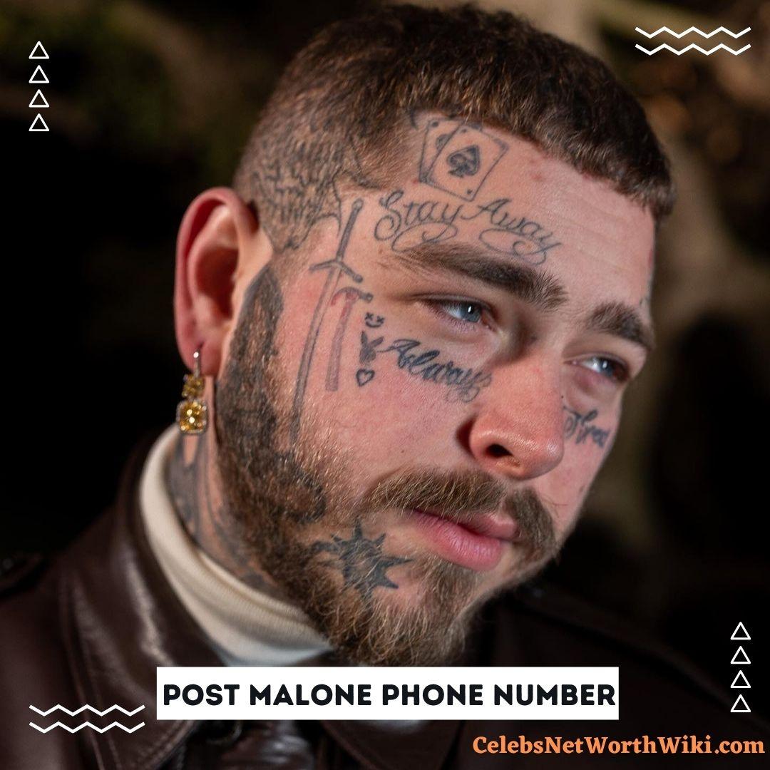 Post Malone Phone Number WhatsApp Number Contact Number Mobile